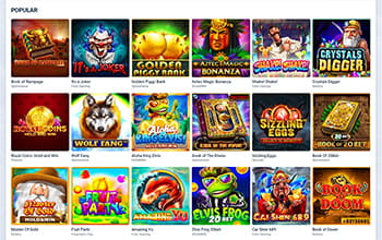 20Bet Casino Spiele