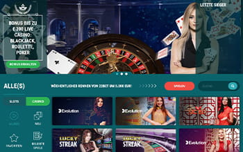 22 Bet Casino Live Casinospiele