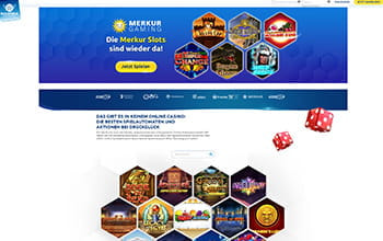 DrückGlück Casino Homepage