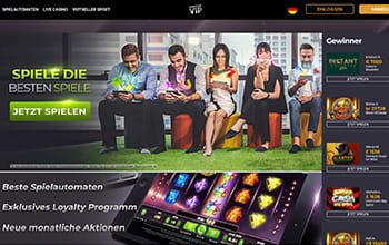 Generation VIP casino Homepage
