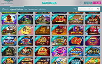 Karamba Casino Spiele