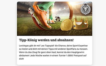 LeoVegas Casino Bonusaktionen