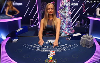 Live Blackjack Gameplay 3