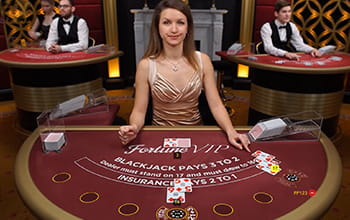 Live Blackjack Gameplay 5