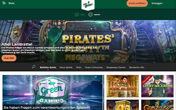 Mr Green Casino Homepage