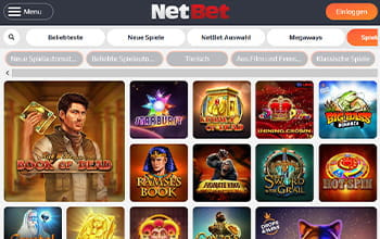 NetBet Casino Spiele