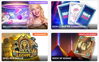 NetBet Casino Bonusaktionen