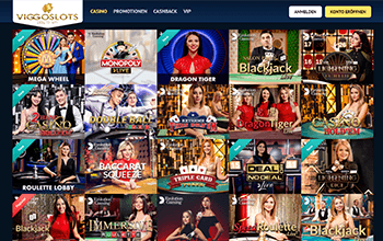 ViggoSlots Live Casinospiele